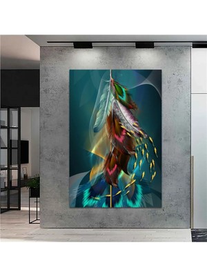 AR AJANS KANVAS TABLO  Dekoratif Tüy Kanvas Tablo DR006