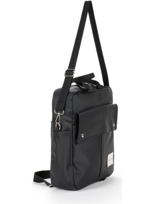 City Center Fashion Kadın Saten Kumaş Sırt Çantası Çok Gözlü Sırt Model Backpack CTY-LBN-9218