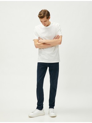 Koton Slim Fit Kot Pantolon - Brad Jean