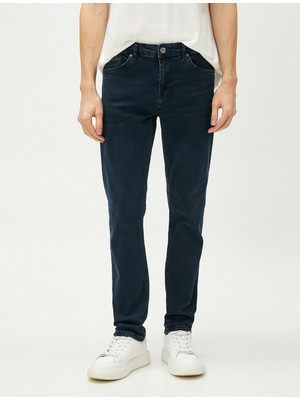 Koton Slim Fit Kot Pantolon - Brad Jean