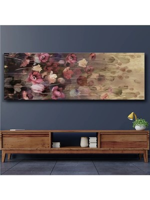 AR AJANS KANVAS TABLO Yatay Güller Kanvas Tablo AR038