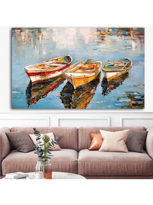 AR AJANS KANVAS TABLO Yağlı Boya Sandallar Kanvas Tablo AR032