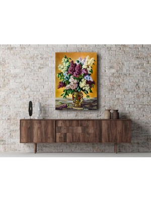 AR AJANS KANVAS TABLO Vazoda Leylaklar Kanvas Tablo