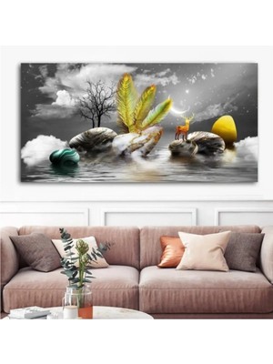 AR AJANS KANVAS TABLO  Dev Boyut Orma Nın Ruhu Tasarım Kanvas Tablo ART00297