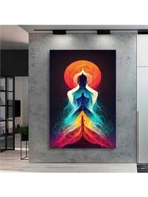 AR AJANS KANVAS TABLO Sürrealist Hayat Enerjisi Kanvas Tablo AR080