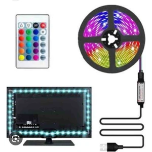 Usb'li Tv Şerit LED 3 Metre Kumandalı Rgb Animasyonlu