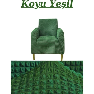Tek Kişilik Bürümcük Eteksiz, Lastikli, Esnek, Yıkanabilir Koltuk, Kanepe, Çekyat Örtüsü/kılıfı.