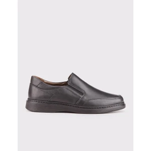 Hakiki Deri Siyah Günlük Erkek Ayakkabı