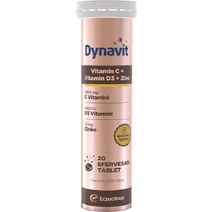 Vitamin C Vitamin D3 Zinc Efervesan 20 Tablet
