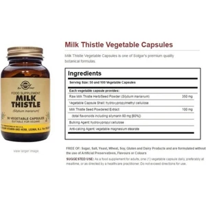 Milk Thistle 50 Kapsül