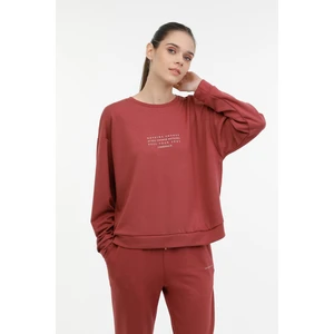 Wl Carla-B 16 3pr Pastel Bordo Kadın Sweatshirt