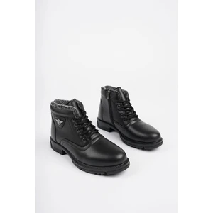 Canyon  Bağcıklı Fermuarlı İçi Kürklü Erkek Kışlık Bot