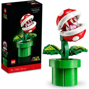 LEGO® Super Mario™ Piranha Plant 71426 - Yetişkin Hayranlar Için Koleksiyonluk Yaratıcı Model Yapım Seti (540 Parça)
