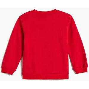 Erkek Bebek Sweatshirt Kırmızı 4WMB10066TK