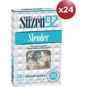 Süper SÜZEN92 Ağızlık Slender 30'lu Display Box