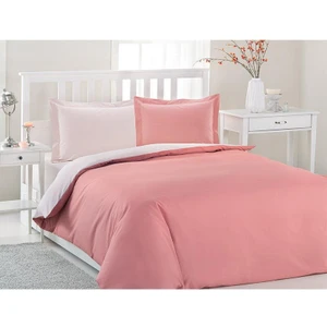 Colormix Pembe Çift Kişilik Ranforce Nevresim Takımı