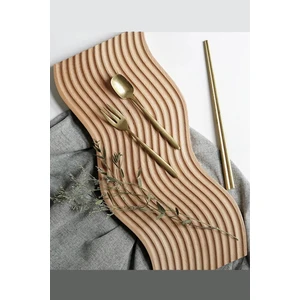 Mien Bambu Dalgalı Sunumluk 39 x 16 x 1,5 cm