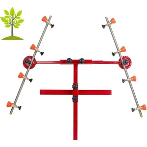 4+4 Başlıklı Düz Tip Krom İlaçlama Makina Aparatı