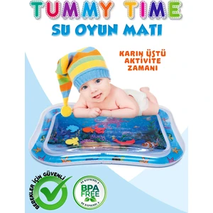 İyi Toys Tummy Time Su Oyun Matı - Bebekler Için Renkli Aktivite Matı