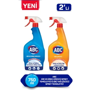 Abc Kir ve Yağ Sökücü 750 ml + 750 ml