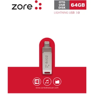 Heptek İletişim  3.0 Lightning Metal Otg 64 GB