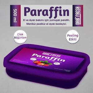 El Ayak Bakımı Manikür Pedikür Için Yumuşak Parafin Çilek&böğürtlen 500 ml