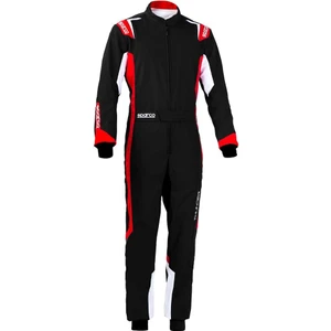 Thunder Karting Tulumu Siyah Kırmızı Xs  Beden