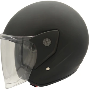 F-22 Mat Siyah Yarım Kask