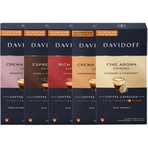 Davidoff Kapsül Kahve (Nespresso Uyumlu) 5X10