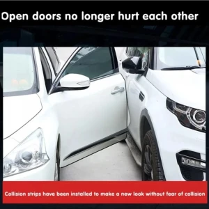 Tiger Marketing Oto Araç Kapı Koruma Fitili 5metre Parlak Siyah Renk Çarpma Çizilme Önleyici Fitil