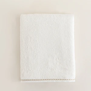 Afra Banyo Havlusu 85X150 cm Ekru