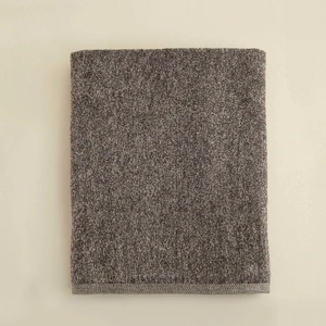 Tardis Banyo Havlusu 85X150 cm Koyu Kahve