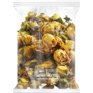 Zencefil Organik Sarı Gül Kurusu Çayı Tomurcuk Yellow Rose Gül Kurusu 1 kg