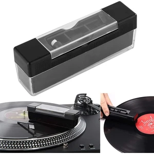 QOO100 Fırçalar Velvet Vinil Plak Temizleme Fırçası Anti-Statik Kadife Fırça Vinil Plak Temizleyici (Yurt Dışından)