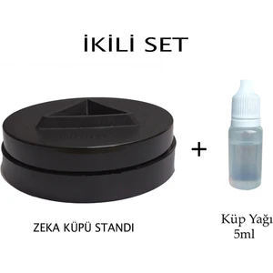 Mrs Toys Zeka Küpü Standı Rubik Küp Standı Küp Tutucu Sehpa Zeka Küp Yağı ( Lube )