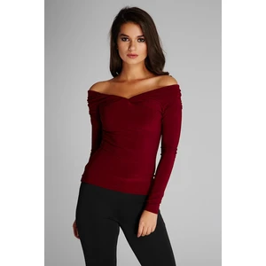 Madonna Yaka Bluz 36 - Bordo