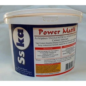 Matik Taed , Enzim ve Ağartıcı Katkılı Beyazlar Için Leke Sökücü Çamaşır Deterjanı 2000 Gr.