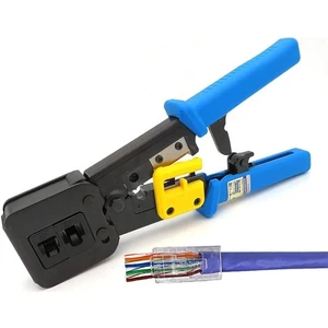 Ata Elektronik Yeni Nesil Rj45 Cat6 Ağ Pensesi Rj45/rj11 Yeni Nesil Ikili Pense