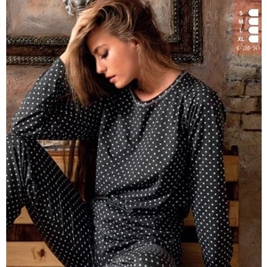 Homewear Genç Kadın Desenli Uzun Kollu Pijama Takımı ()