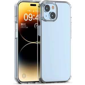 iPhone 15 Şeffaf Darbe Emici Koruyucu Kılıf Kapak