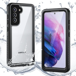 Samsung Galaxy S21 Fe 5g Şeffaf Pc + Tpu Cep Telefonu Kapağı IP68 Su Geçirmez Düşmeye Dayanıklı Kılıf (Yurt Dışından)