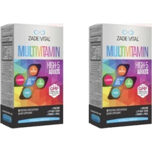 Zade Vital Multivitamin 30 Bitkisel Sert Kapsül X2 Adet
