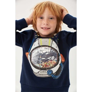 Erkek Çocuk Sweatshirt Lacivert