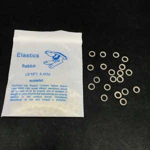 Ortodonti Ağıziçi Elastik - Diş Teli Lastiği 3/16 6.5oz