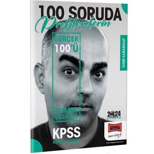 Yargı Yayınevi 2024 KPSS 5Yüz 100 Soruda Tamamı Çözümlü Problemlerin Gerçek 100'ü