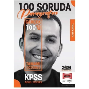 Yargı Yayınevi 2024 KPSS 5Yüz 100 Soruda Tamamı Çözümlü Paragrafın Gerçek 100'ü