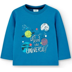 Erkek Çocuk Tshirt Mavi/yeşil