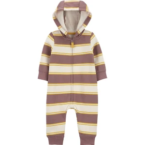 Erkek Bebek Kapüşonlu Tulum