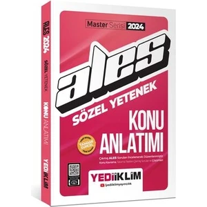 Yediiklim Yayınları 2024 ALES Sözel Yetenek Konu Anlatımı