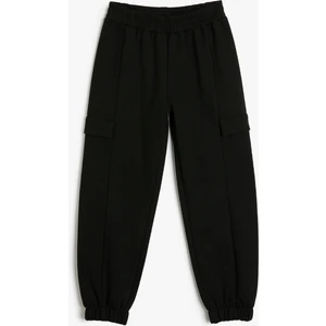 Basic Jogger Eşofman Altı Beli Bağlamalı Cepli
